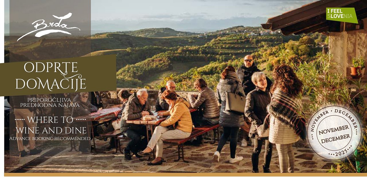 Odprte domačije november in december 2025