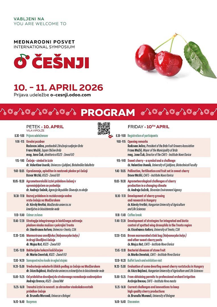 MEDNARODNI POSVET O ČEŠNJI