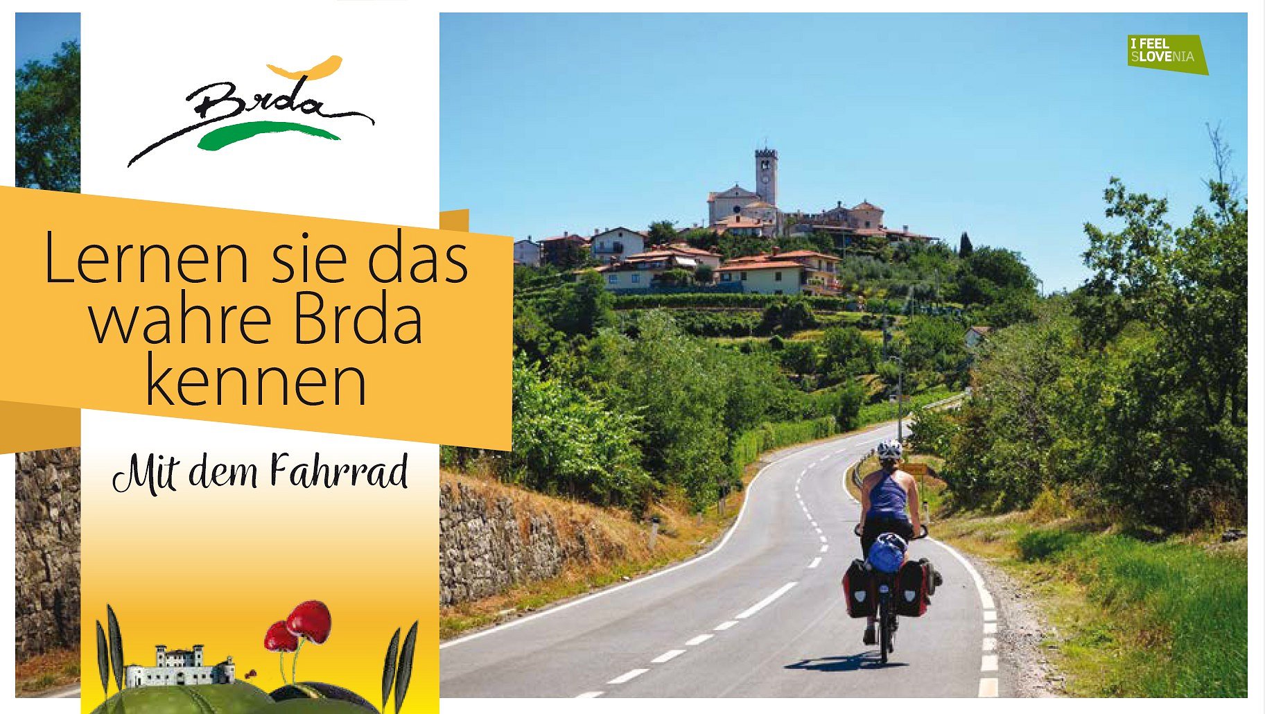 Lernen sie das wahre Brda kennen - Mit dem Fahrrad
